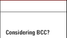 Link to Considering BCC?